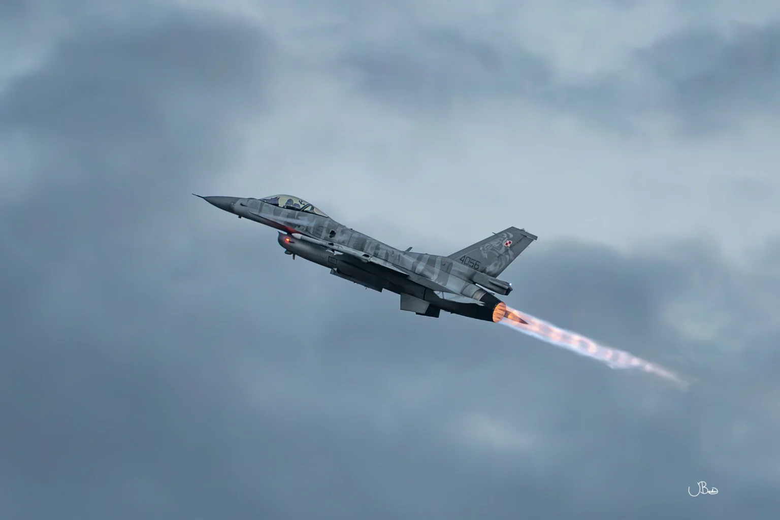 General Dynamics F-16 Bloc 52 - Polish Tiger Demo Team - Somme International Airshow - 23/08/2025